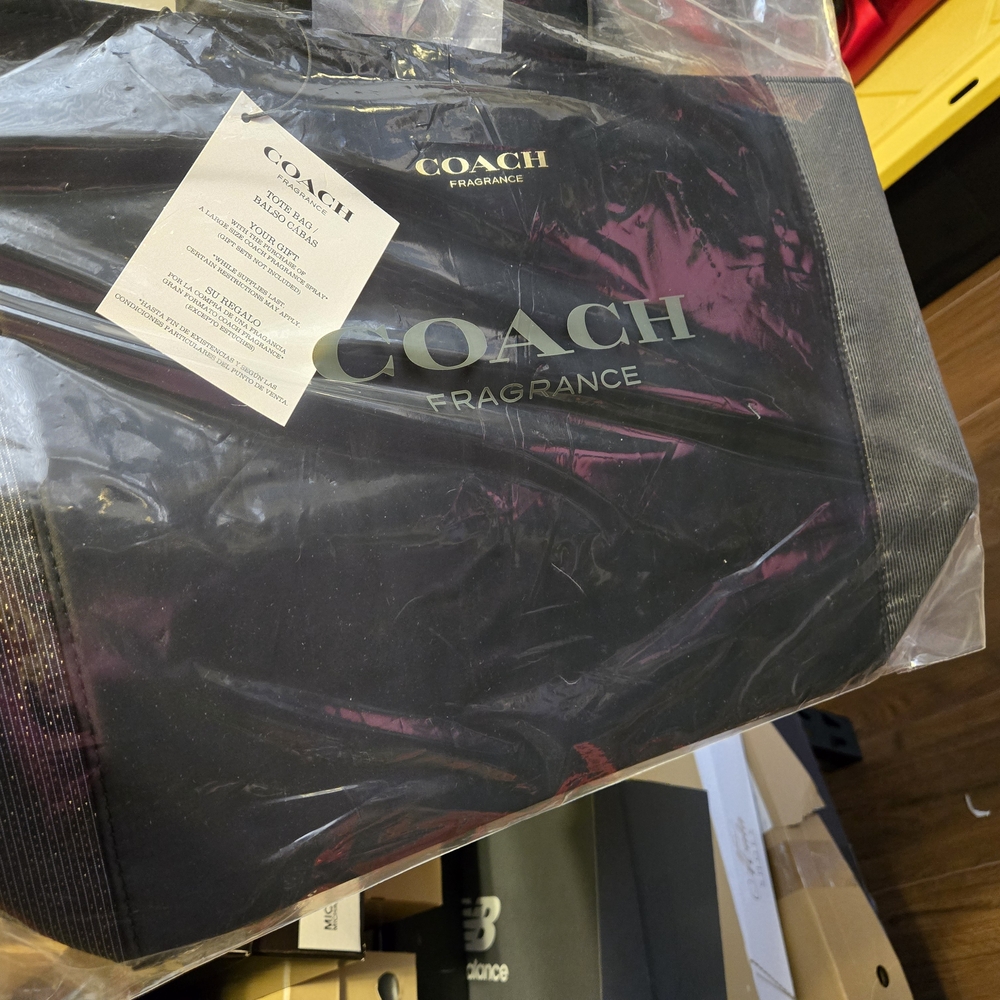 Coach Black Fragrance Tote